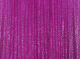 Fuchsia Sequins Backdrop Sequin Fabric Mermaid Sequin Fabric IBD-24150 (With Pocket) - iBACKDROP-fuchsia sequins, reversible sequin fabric, sequin fabric, stretchy sequin fabric