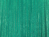 Green Sequins Backdrop Sequin Fabric Mermaid Sequin Fabric IBD-24144 (With Pocket)
