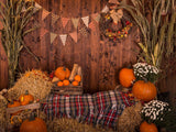 Festival Backdrops Halloween Backdrops Happy Halloween Background Farm Warehouse IBD-H19037