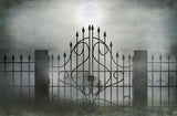 Halloween Backdrops Festival Backdrops Horrible Iron Gate Background