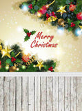 Merry Christmas Wooden Floor Decor Backdrop Photo Background Backdrops Cloth ST-018 - iBACKDROP-chri, chris, christ, christm, Christmas Backdrop, Christmas Backdrops, For Photography Diy Christmas Backdrop, New Arrivals
