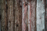 Natural Wood Fence Photography Backdrop IBD-24315