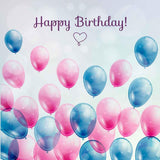 Balloon Backdrops Birthday Background Event Party Backdrops NTEGO-1039-E - iBACKDROP-backdrops for parties, balloons backdrop, beautiful backdrop, birthday backdrops, custom, photo backdrop paper