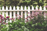 Picket Fence Flowers Photography Backdrop IBD-24318