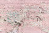 Pink Paint Peeling Off Brick Wall Texture Photography Backdrop IBD-24282