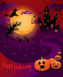Festival Backdrops Halloween Backdrops Blurry Background Pumpkin Lanterns IBD-P19055