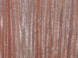 Rose Gold Sequins Backdrop Sequin Fabric Mermaid Sequin Fabric IBD-24149 (With Pocket) - iBACKDROP-reversible sequin fabric, rose gold sequins, sequin fabric, stretchy sequin fabric
