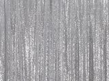 Silver Sequins Backdrop Sequin Fabric Mermaid Sequin Fabric IBD-24152 (With Pocket) - iBACKDROP-reversible sequin fabric, sequin fabric, silver sequins, stretchy sequin fabric