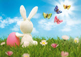Festival Backdrops Spring Backdrop Flower And Blue Sky Background zzj6-E